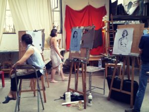 cours de peinture du vendredi